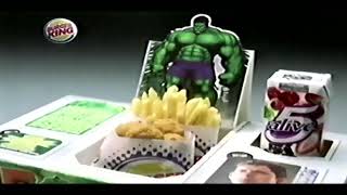 Hulk UK Burger King Commercial - 2003