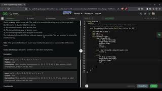 Famous Three Way Partitioning | GeeksforGeeks GFG Solution in C++ | Array Partitioning | DSA Profile