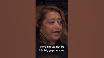 Zaha Hadid talks about teaching