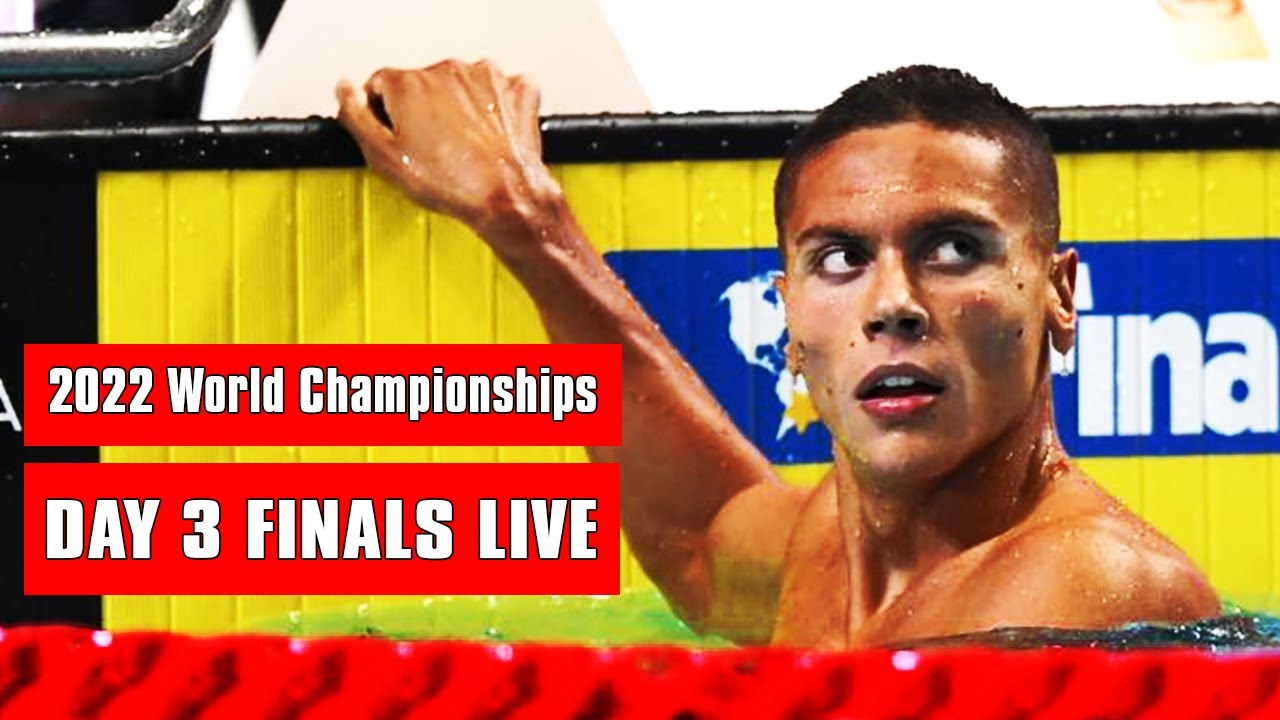 2022 World Swimming Championships Day 3 Finals SwimSwam Watch Party