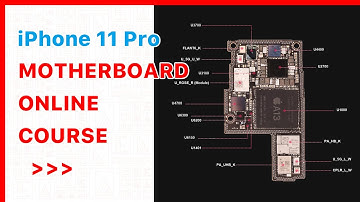 iPhone 11 Pro Motherboard Chips Distribution | REWA Academy