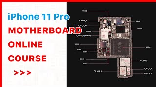 iPhone 11 Pro Motherboard Chips Distribution | REWA Academy screenshot 5