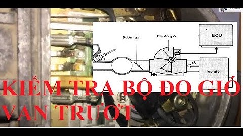 Khảo sát kiểm tra cảm biến đo gió loại van trượt -Vane Air Flow Meter