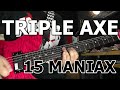 【TRIPLE AXE】15 MANIAX -Cover-【Guitar】