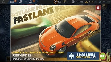 Fastlane Special Event PORSCHE GT3 RS   NFS No Limits Chapter 2
