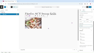 How to display ACF Image fields on frontend in WordPress Gutenberg without coding using MFB