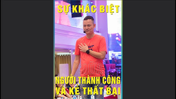 Sự khác biệt giữa người thành công và kẻ thất bại | #Shorts #DoTam