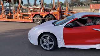 My new C8 unloaded at Henna Chevy on 3/6/2020