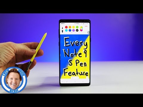 Every Galaxy Note 9 S Pen Feature