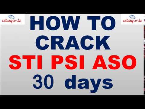 How to crack combined STI PSI ASO MPSC Exam In 30 Days ...