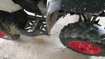 How visco lok works. can am brp outlander renegade. 1  wheel  on ground.