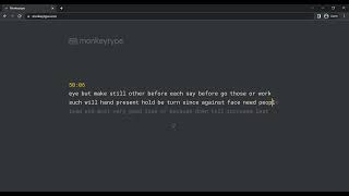 Monkeytype - One Hour Typing Test! (97 WPM)