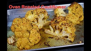 Oven Roasted Cauliflower #MeatFreeMonday | CaribbeanPot.com