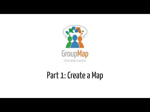 Creating a Map in GroupMap | Getting Started Part 1