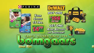 2022 Bomgaars TV05 DeWalt & Purina CVA-BOM-2053