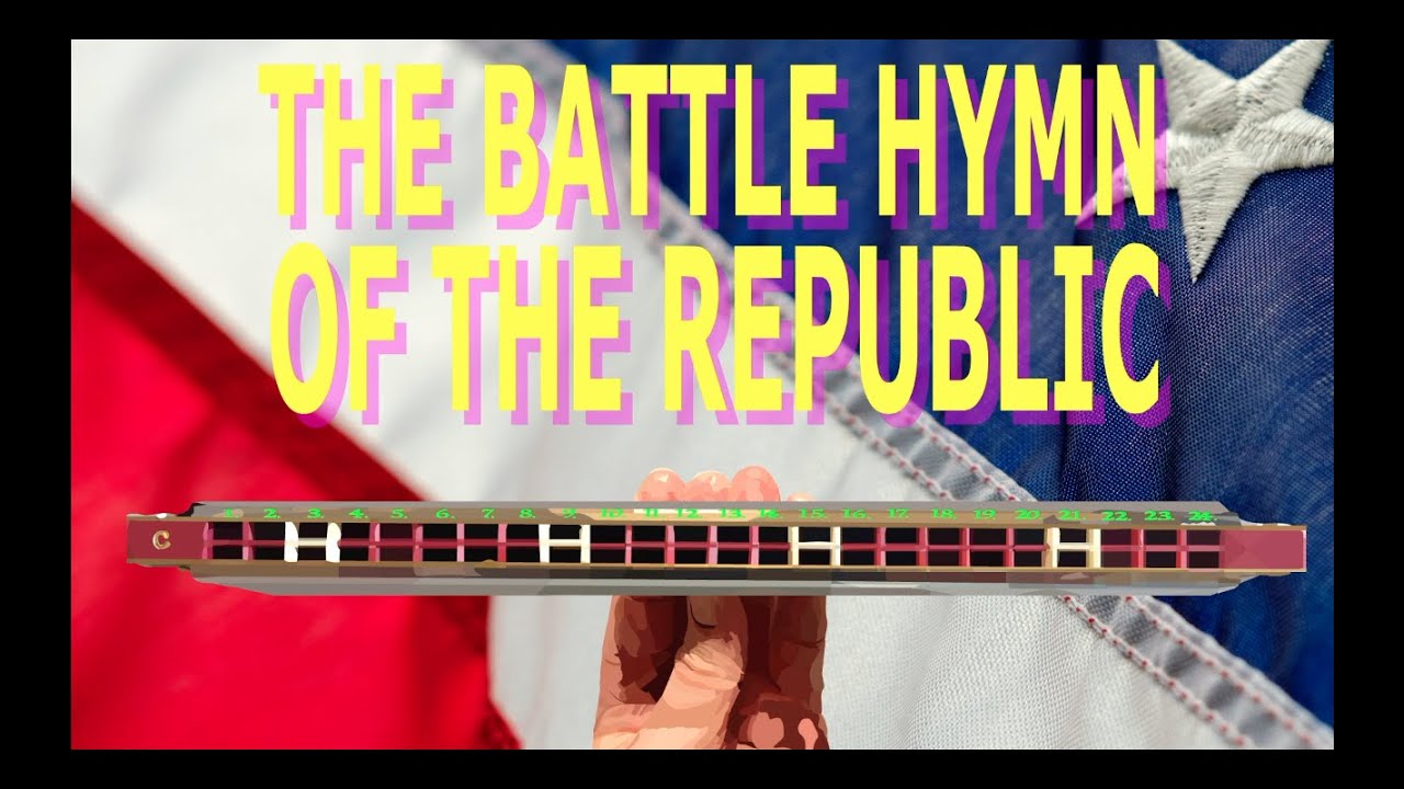 How to Play The Battle Hymn of the Republic on a Tremolo Harmonica with 24 Holes YouTube