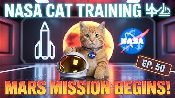 “NASA Cat’s First Training Day 🚀 | Space Suit, Gravity Test & Mars Prep (Ep. 50)”