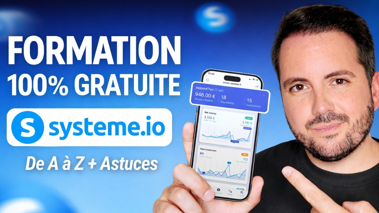 Systeme.io : formation gratuite 2026 pour lancer ton business