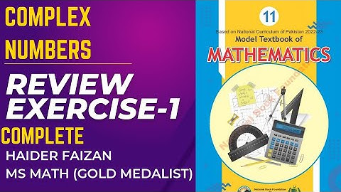 Review Exercise Unit 1 Class 11 Math NBF | Review Ex 1 NBF Math 11| National book Foundation