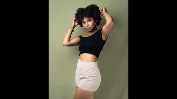 Fixing Moire in one minute in Lightroom with model Auset Whatley