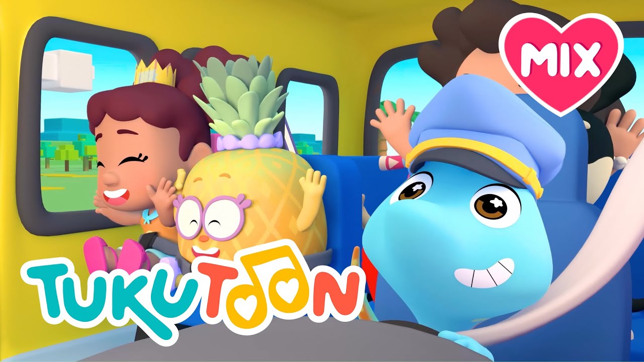 🎵 Canta, baila y aprende jugando 🎶✨ | Mix de Canciones Infantiles 🎉 | TukuToon Oficial  💛🌈