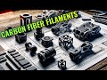 Carbon fiber 3d printer filaments what are they good for