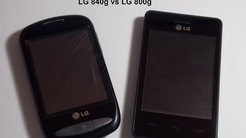 LG 840g vs LG 800g Part 1