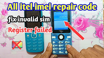 itel muzik 400 imei change code | how to repair imei without pc/without box