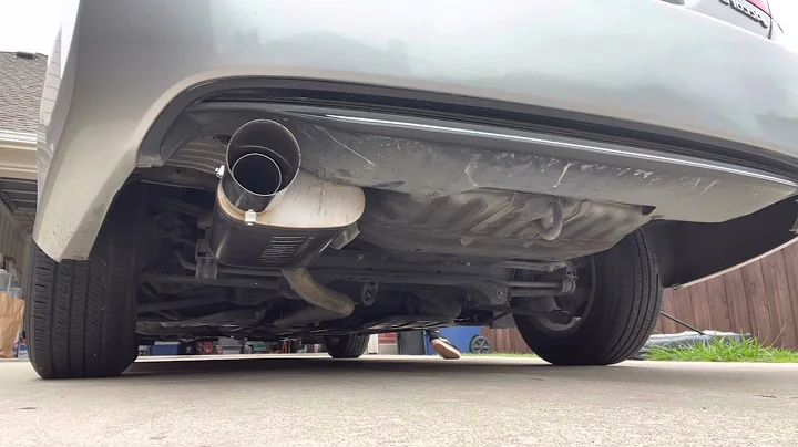 Flowmaster muffler 2013 Honda Accord 2.4 cyl