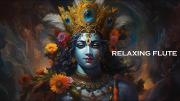 1 Hour Flute   Krishna Mahabharata Theme Song #gyan #krishna #motivation #radhakrishn #calm