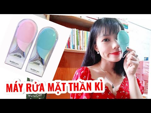 Máy rửa mặt con cá Wellderma Cleansing Fish 😱😱