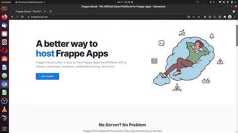 02. Frappe Cloud Dashboard Introduction