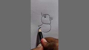 Beautiful 😍 duck easy drawing #art #shorts #viral #easydrawing