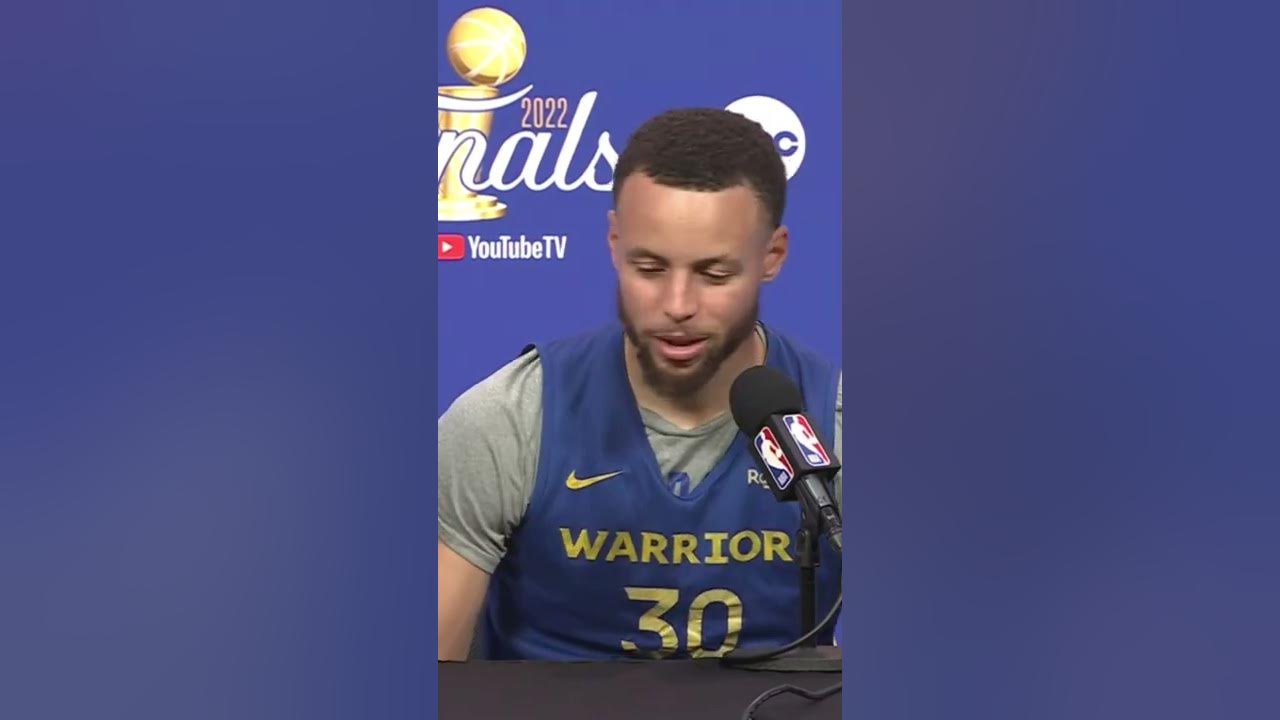 Steph Caught This Report Off-guard😂 | #Shorts