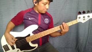 Video thumbnail of "Sera llena la tierra I Marcos Barrientos I cover bass"