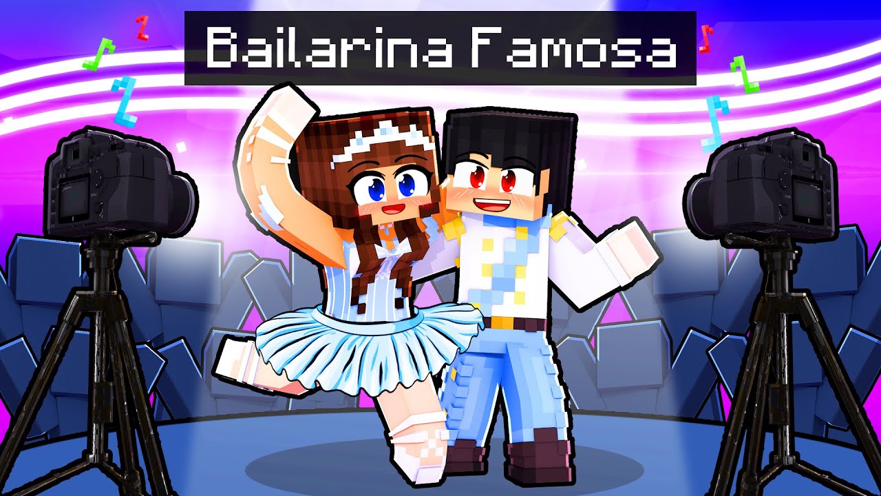 Miika VIROU uma BAILARINA FAMOSA no Minecraft ◂Miika▸