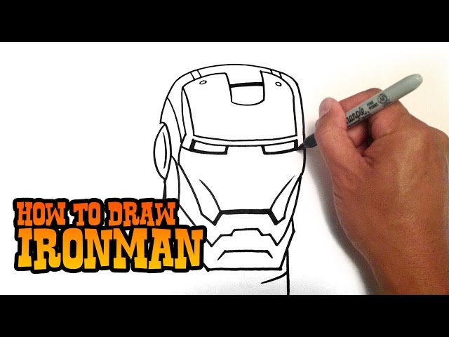 Ironman sketch drawing | Ironman sketch, Iron man, Iron man drawing