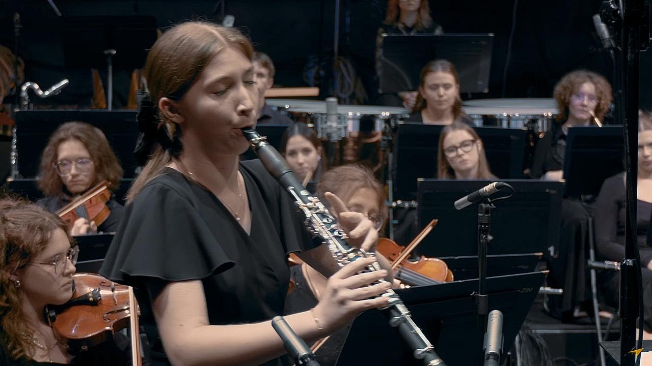 Eugene Bozza – Aria, Łucja Miszczuk – clarinet, Kazimierz Dąbrowski – conductor