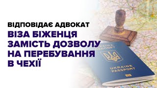 Віза біженця замість дозволу на перебування в Чехії: чи можливо і чи варто?