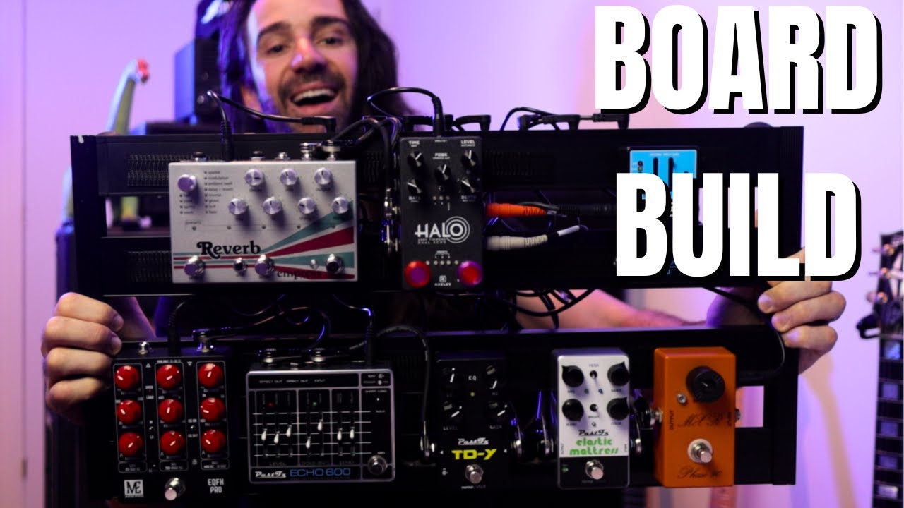 Building a Pedalboard For My Favourite Pedals | Tips & Tricks - YouTube