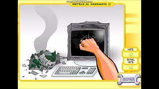 Bash The Computer - Adobe Flash Game(GAMEPLAY)