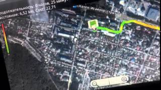 Map view - Torque App, приложение для мониторинга и анализа пройденного маршрута