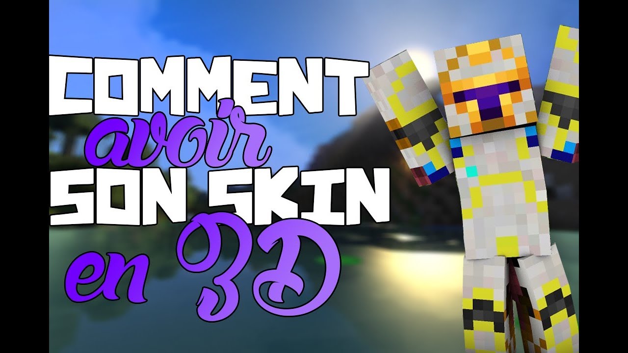COMMENT FAIRE UNE MINIATURE AVEC SON SKIN EN 3D - YouTube