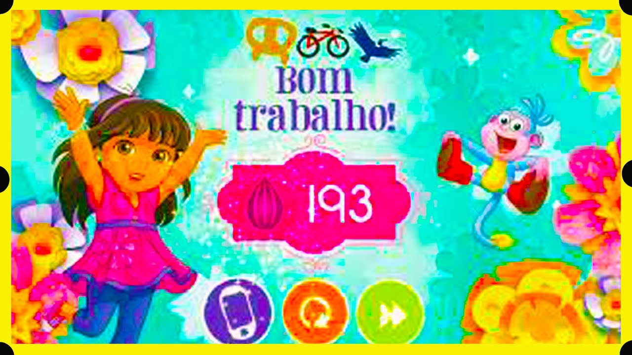 💗😘 DORA AVENTUREIRA em Português Jogos de pintar online videos infantis  colorindo Jogos legais 