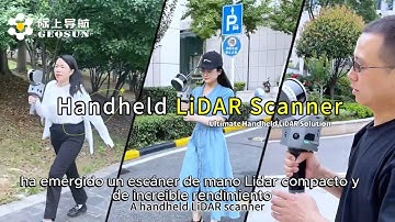 Escáner manual Lidar Slam GS 100G "Geosun"