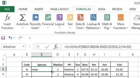 VLOOKUP