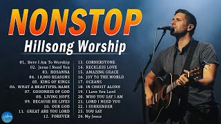 Here I Am To Worship - Hillsong Worship Christian Worship Songs 2024 ✝✝ Best Praise And Worship
