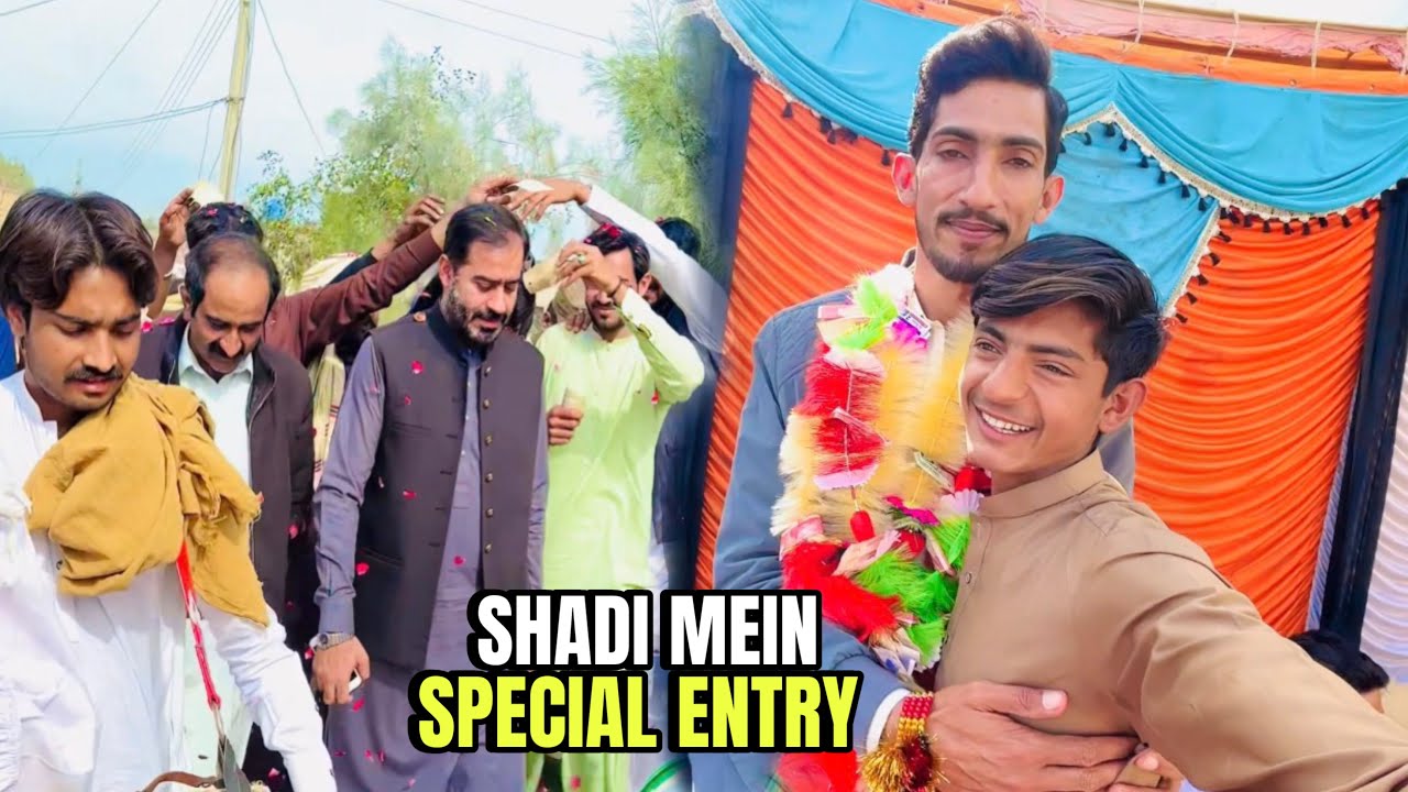 Shadi par itna welcome kis ka ho raha hai 