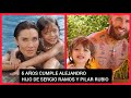 Sergio ramos dedica este a su hijo con fotografias de una familia unida