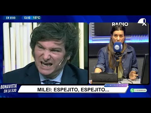 "MILEI: ESPEJITO, ESPEJITO...": EDITORIAL DE FELICITAS BONAVITTA - AM 530